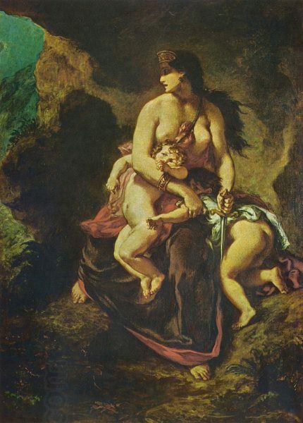 Eugene Delacroix Medea oil painting picture